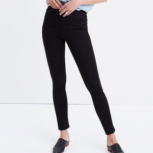 Madwell high rise black skinny jean